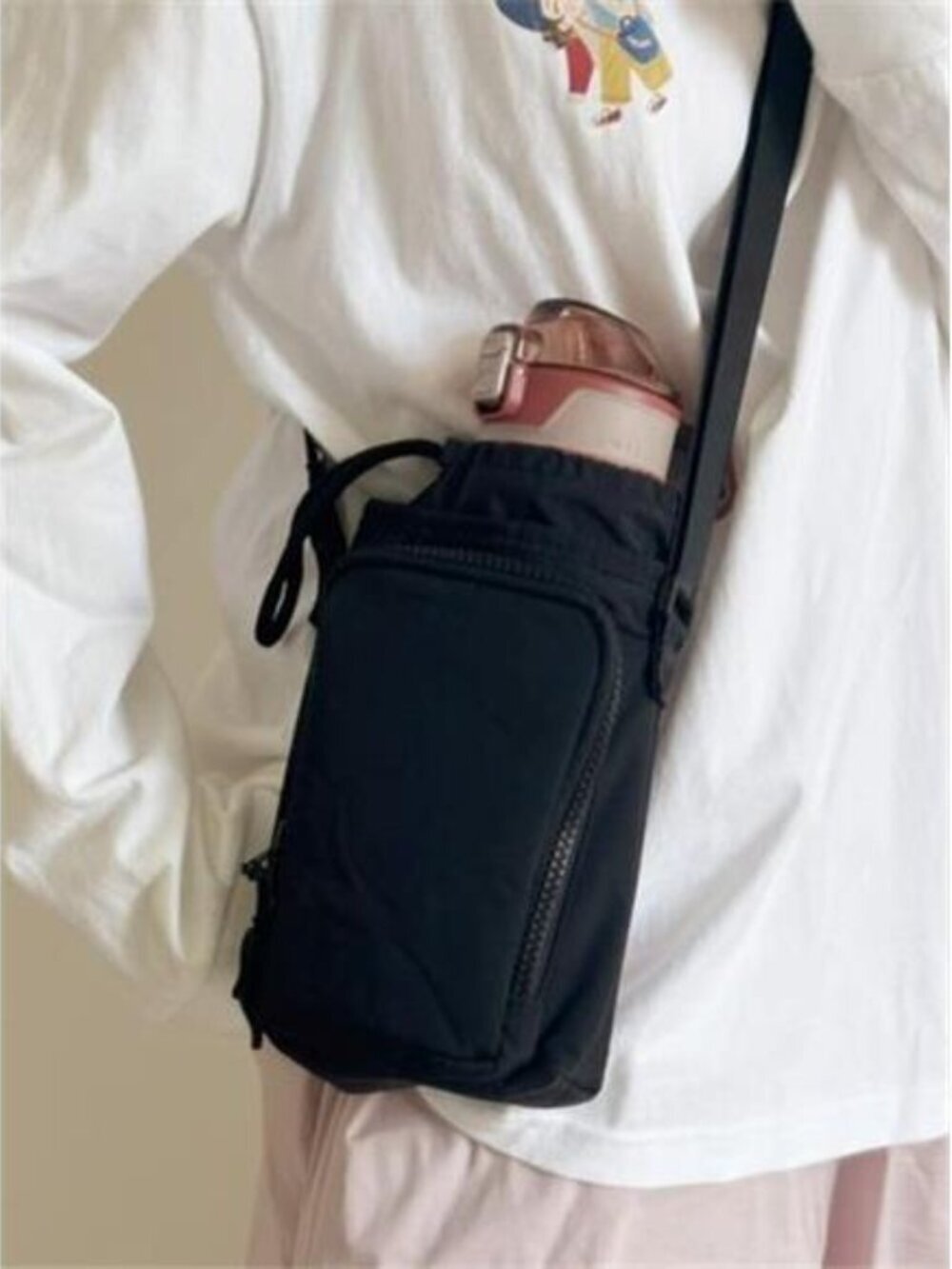 Multifunctional Water Bottle Crossbody Bag